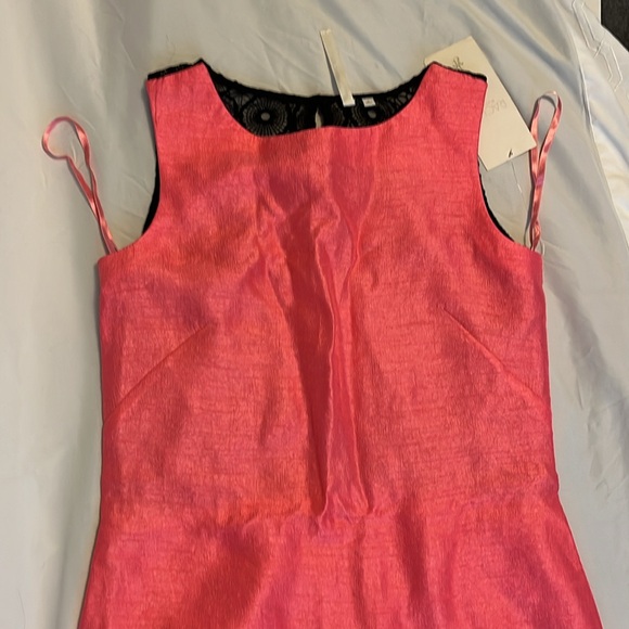BNWT Rachel Roy Friendship Dress (Neon pink) - Picture 5 of 7